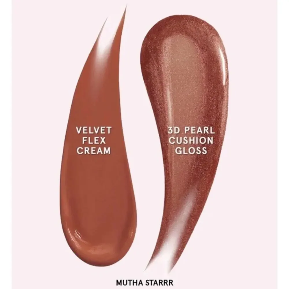 One/Size -Lip Snatcher- Velvet Flex Cream & Cushion Gloss Lip Duo - Mutha Starrr